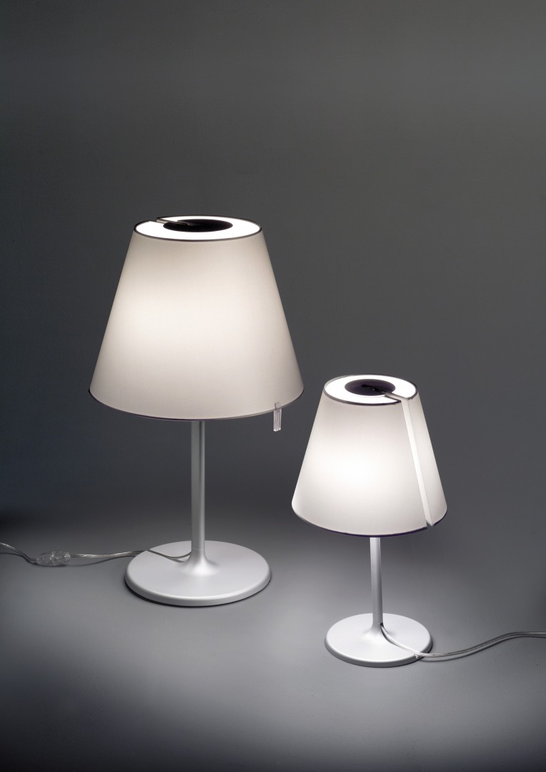 Artemide Melampo Lampada Notte Silver : : Illuminazione